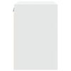 vidaXL Mobile a Parete Bianco 80x42,5x64 cm in Legno Multistrato