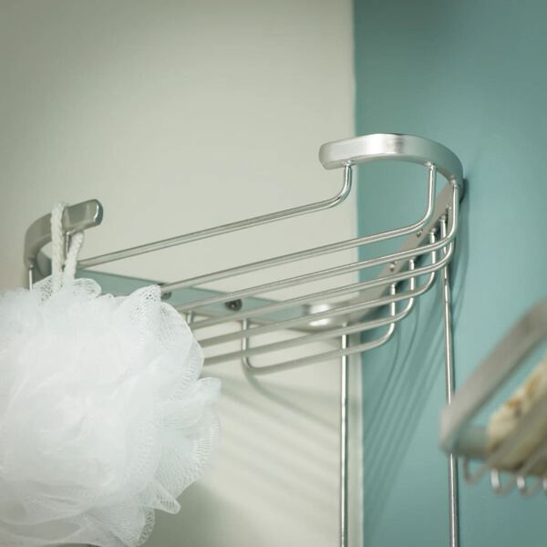 Tiger Cestello Doccia Angolare Exquisit Argento 489620942