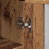 vidaXL Credenza Legno vecchio 34 x 34,5 x 90 cm Legno multistrato