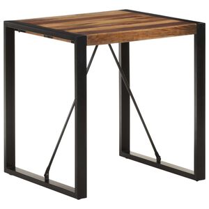 vidaXL Tavolo da Pranzo 70x70x75 cm in Legno Massello di Acacia