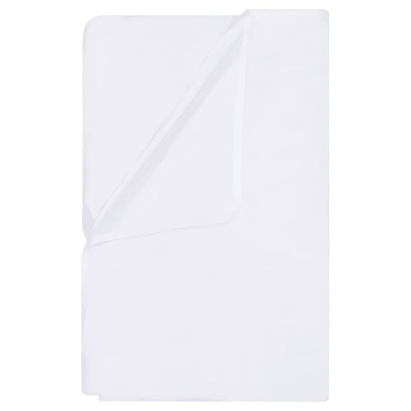 vidaXL Coprimaterasso Impermeabili 2 pz in Cotone 60x120 cm Bianchi