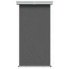 vidaXL Tenda laterale per balcone 100% poliestere ferro acciaio