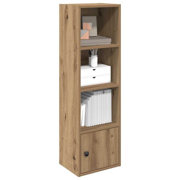 vidaXL Libreria Rovere Artigianale 31x24x102 cm in Legno Multistrato