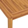 vidaXL Set da Pranzo per Giardino 5 pz in Legno Massello di Teak
