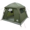 vidaXL Tenda Capanna con tetto Verde Oliva 244 x 213 x 183 cm