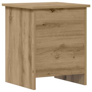vidaXL Cassa di stoccaggio Rovere Artigianale 40 x 40 x 50 cm