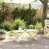 vidaXL Tavolino da Giardino 90x50x40 cm in Legno Massello di Abete