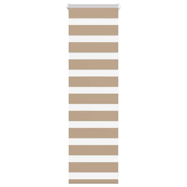 vidaXL Tenda a Rullo Zebra Larghezza Tessuto 40,9 cm Poliestere