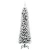 vidaXL Albero di Natale artificiale con 300 LED Bianco 210 cm