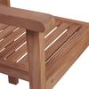 vidaXL Sedie da Giardino 4 pz con Cuscini Talpa in Massello di Teak
