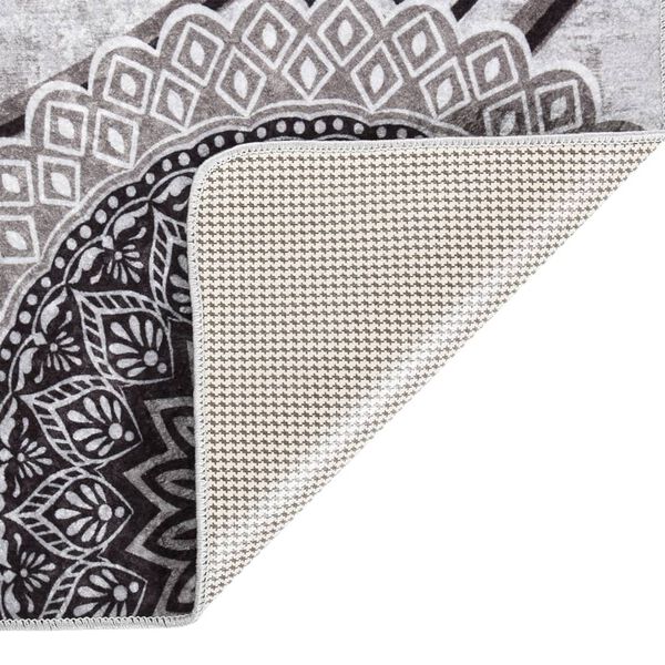 vidaXL Tappeto Lavabile 120x180 cm Multicolore Antiscivolo