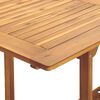 vidaXL Set Pranzo da Giardino 7 pz Crema in Tessuto e Legno Massello