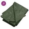 vidaXL Telone 180 g/m&sup2; 8x10 m Verde HDPE