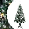 vidaXL Albero di Natale artificiale Verde 180 cm