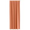 vidaXL Tende Blackout con Anelli 2 pcs Terracotta 245 x 140 cm