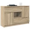 vidaXL Credenza Rovere Sonoma 100 x 30 x 65,6 Legno multistrato