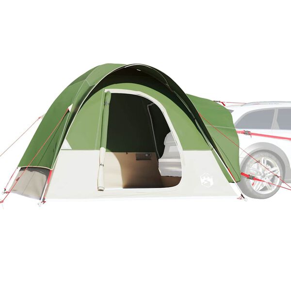 vidaXL Tenda da Campeggio per Auto per 4 Persone Verde Impermeabile