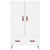 vidaXL Credenza Bianca 69,5x31x115 cm in Legno Multistrato