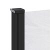 vidaXL Tenda da Sole Laterale Retrattile Bianco 117x300 cm