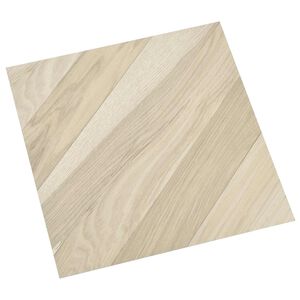 vidaXL Tavole per Pavimenti 55 pcs Beige 5,11 m&sup2; PVC