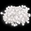 vidaXL Filo di Luci Sferiche 40 m 400 LED Bianco Freddo 8 Funzioni