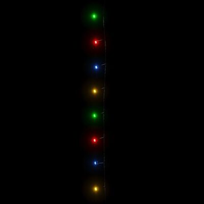 vidaXL Stringa LED con 150 Luci LED Multicolore 15 m in PVC