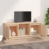 vidaXL Mobile Porta TV 110,5x35x44 cm in Legno Massello di Pino