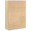 vidaXL Libreria Rovere Sonoma 80x30x114 cm in Legno Multistrato