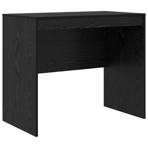 vidaXL Scrivania Rovere Nero 90 x 50 x 76 cm