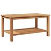 vidaXL Tavolino da salotto con archiviazione Marrone 90 x 50 x 45 cm