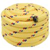vidaXL Corda multiuso 30 mm 10 m Giallo PP 5400 kg Carico massimo