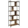 vidaXL Libreria Legno vecchio 76 x 32 x 192 cm Legno multistrato