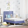 vidaXL Struttura letto per bambini con testata Blu jeans 70 x 140 cm