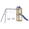 vidaXL Set da Gioco da Esterno in Legno di Pino Impregnato