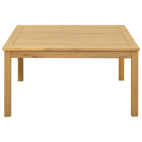 vidaXL Tavolino da Giardino 85x85x45 cm in Legno Massello di Acacia