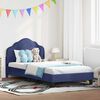 vidaXL Struttura letto bambini con testata Blu Polizia 80 x 200 cm