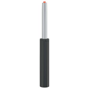 vidaXL Cilindro a Gas per Sedia da Ufficio Nero 307-447 mm Ferro