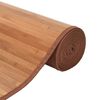 vidaXL Tappeto Rettangolare Naturale 100x300 cm in Bamb&ugrave;