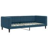 vidaXL Divano Letto con Letto Estraibile Blu 90x200 cm in Velluto