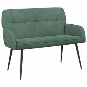 vidaXL Divano a 2 posti con gambe in metallo 2 posto Verde Mare