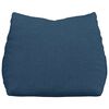 vidaXL Cuscino per Schiena Blu 60 x 20 x 50 cm Tessuto