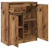 vidaXL Credenza con Cassetto Legno Antico 71x35x84 cm in Truciolato