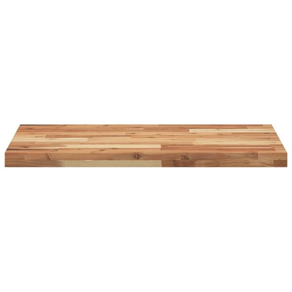 vidaXL Piano Tavolo Rettangolare 120x50x4cm Legno Massello di Acacia