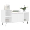 vidaXL Mobile Porta TV Bianco 100x35x55 cm in Legno Multistrato