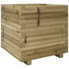 vidaXL Fioriera da Giardino 50x50x49,5 cm in Legno di Pino Impregnato
