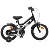 vidaXL Bicicletta per Bambini 12 Pollici per bambini di 2-4 anni Nero