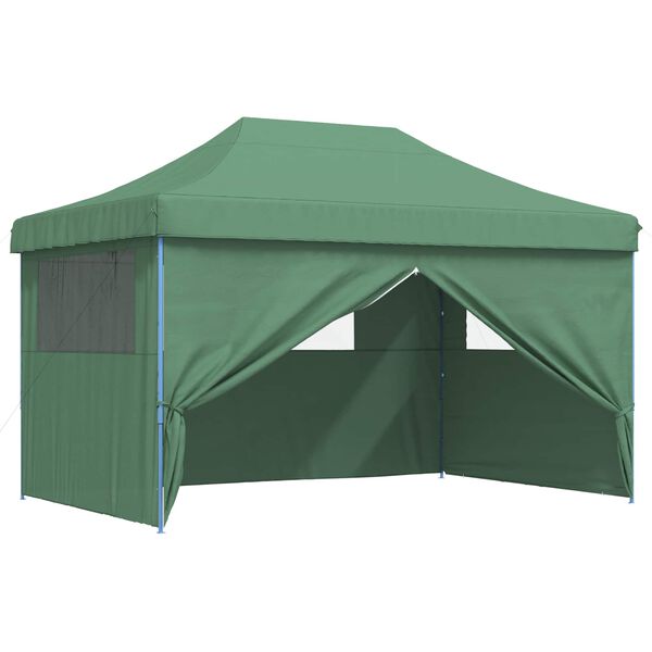 vidaXL Tenda Party Verde 292 x 440 x 315 cm Tessuto Oxford