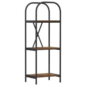 vidaXL Libreria 3 livelli 40 x 30 x 109 cm Legno ingegnerizzato