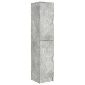 vidaXL Credenza Grigio cemento 35 x 39 x 168 cm