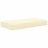 vidaXL Cuscino da Sedia Esterno Crema 80 x 40 x 8 cm 100% Poliestere